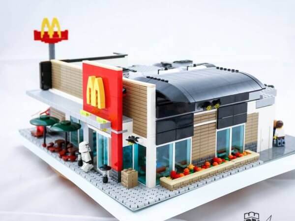 Your Hotel or Restaurant model built of LEGO® bricks