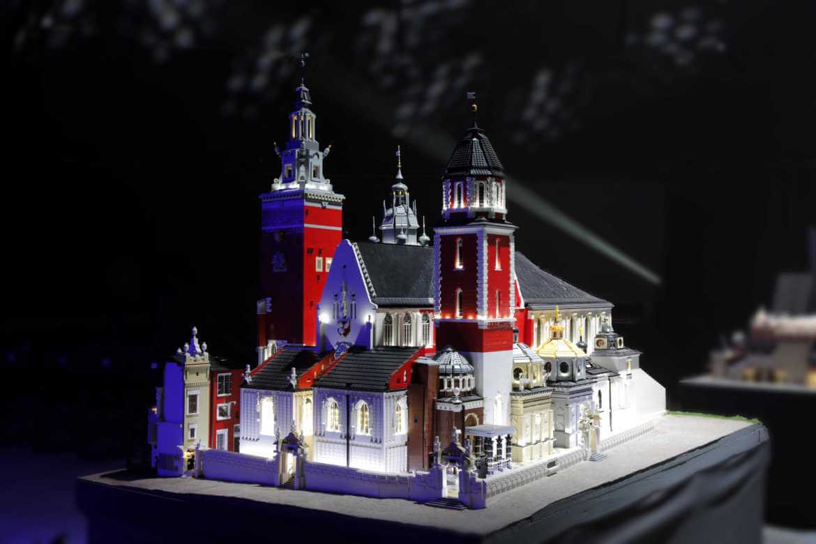 Makieta Katedra Wawelska czyli Kraków z klocków moje muzeum LEGO Moc